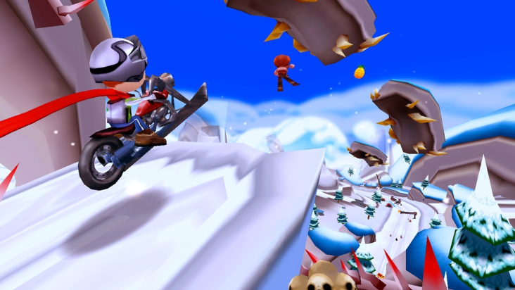 Skiing Fred screenshot
