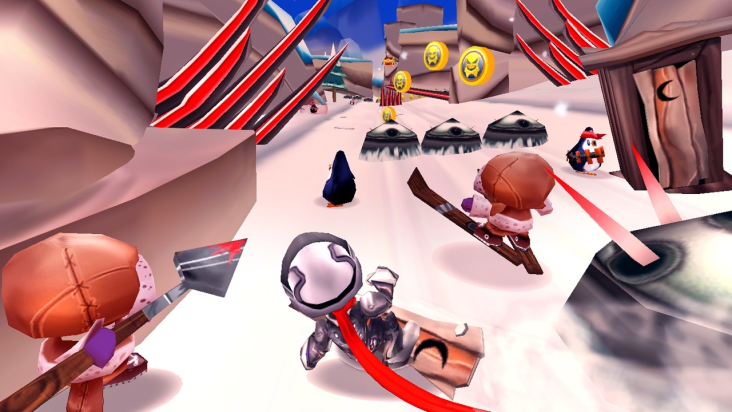 Skiing Fred screenshot