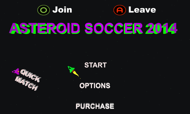 Asteroid Soccer 2014 screenshot