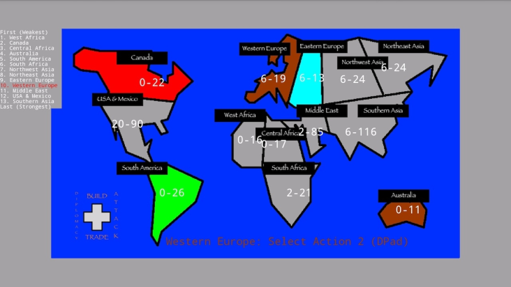 The Inter-Continental Brink of Madness screenshot
