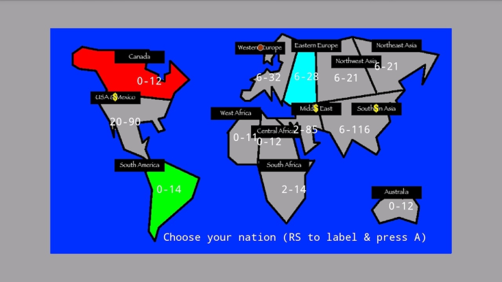 The Inter-Continental Brink of Madness screenshot