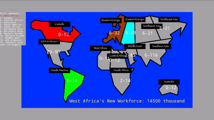 The Inter-Continental Brink of Madness screenshot