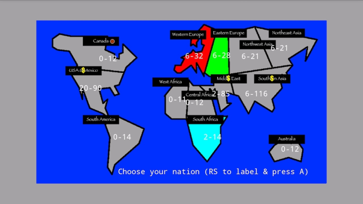 The Inter-Continental Brink of Madness screenshot