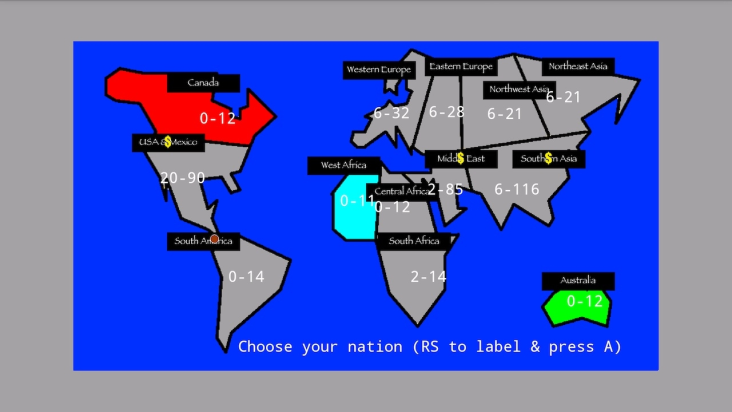 The Inter-Continental Brink of Madness screenshot