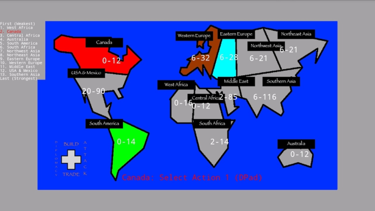 The Inter-Continental Brink of Madness screenshot