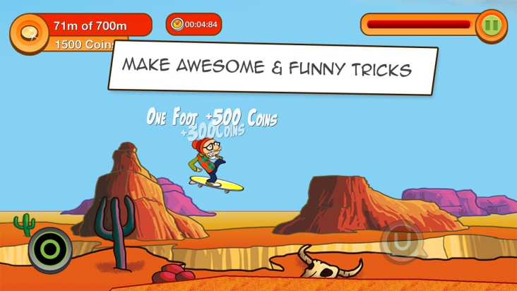 Skater Dave - Downhill Skating screenshot