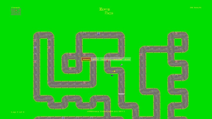 ZeptoRacer screenshot