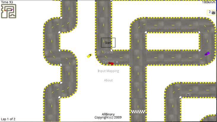 ZeptoRacer screenshot
