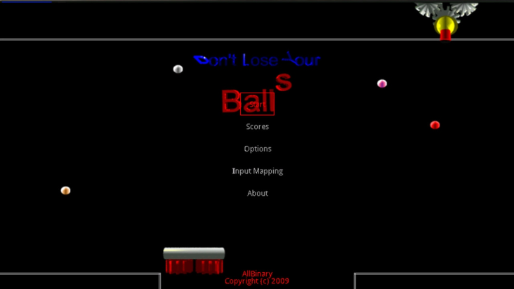 Don't Lose Your Balls! screenshot