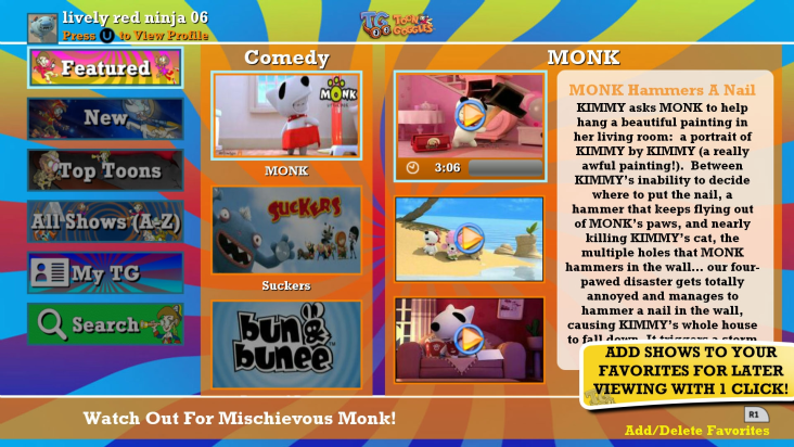 Toon Goggles screenshot