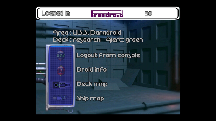 Freedroid screenshot