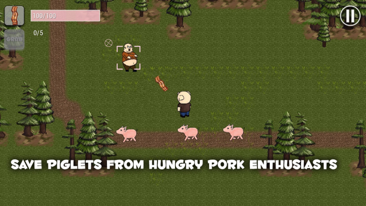 Pork Chop Hero screenshot