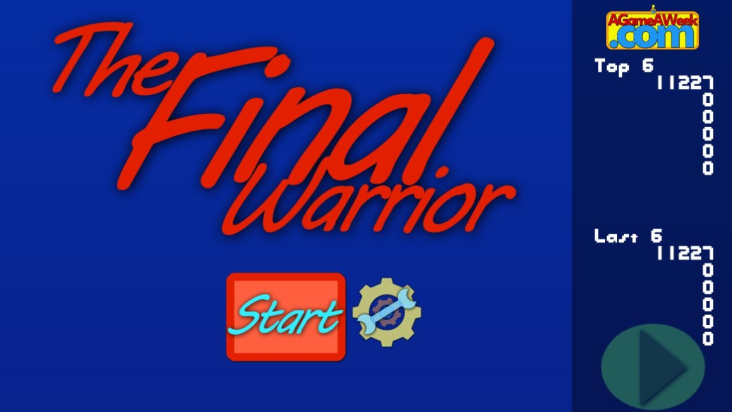 The Final Warrior-x screenshot