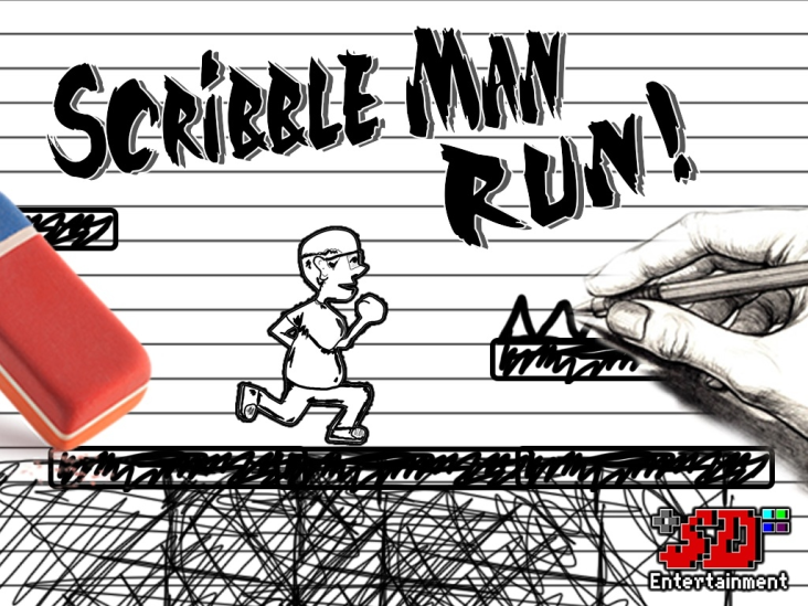 Scribble Man Run! screenshot