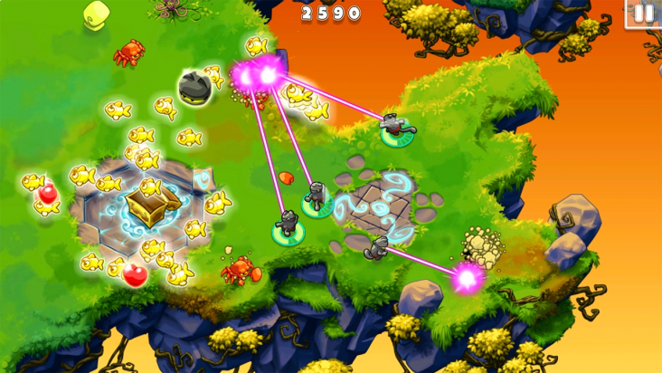 Ninja Hero Cats screenshot