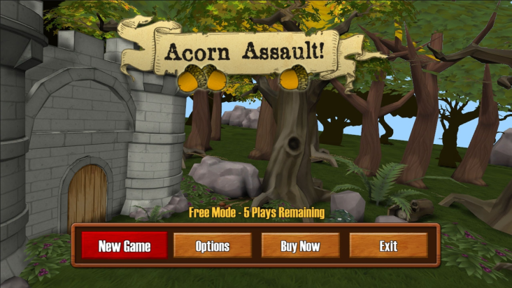 Acorn Assault screenshot