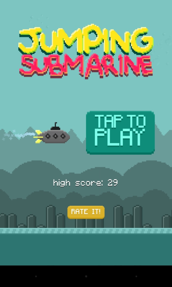 Jumping Submarine screenshot