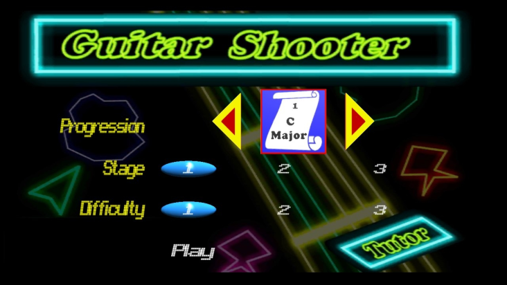 Guitar Shooter Tutor screenshot