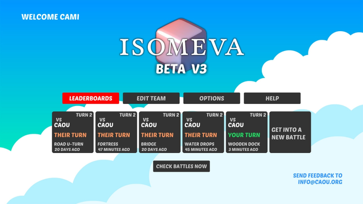 isomeva - beta version screenshot