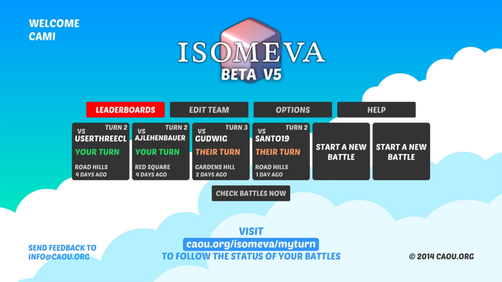 isomeva - beta version screenshot