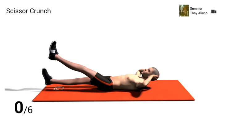 Workout on OUYA screenshot