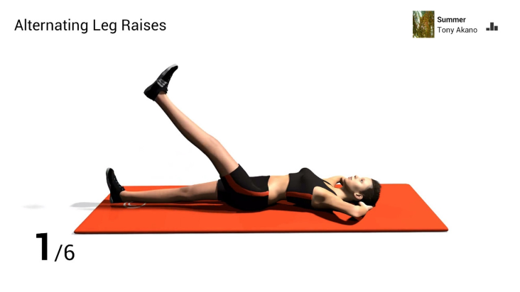 Workout on OUYA screenshot
