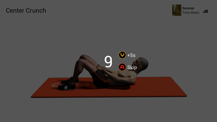 Workout on OUYA screenshot