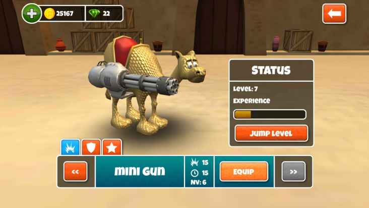 Mussoumano Game screenshot
