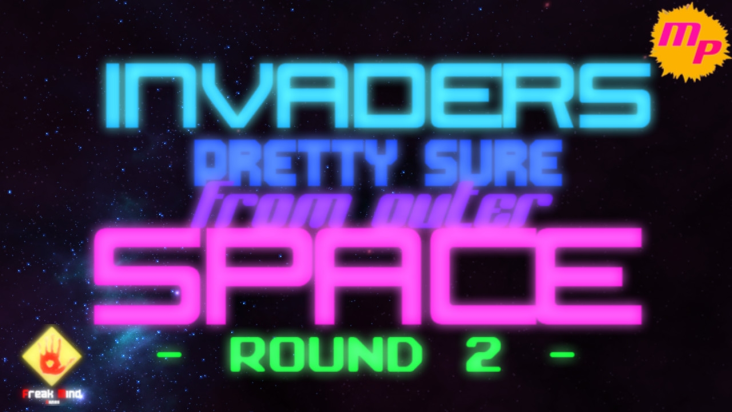 Invaders Pretty Sure From Outer Space - Round 2 screenshot