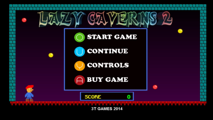 Lazy caverns 2 screenshot