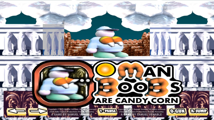 Man Boobs Are Candy Corn HD screenshot
