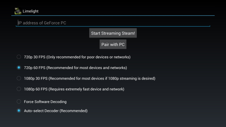 Moonlight Game Streaming screenshot