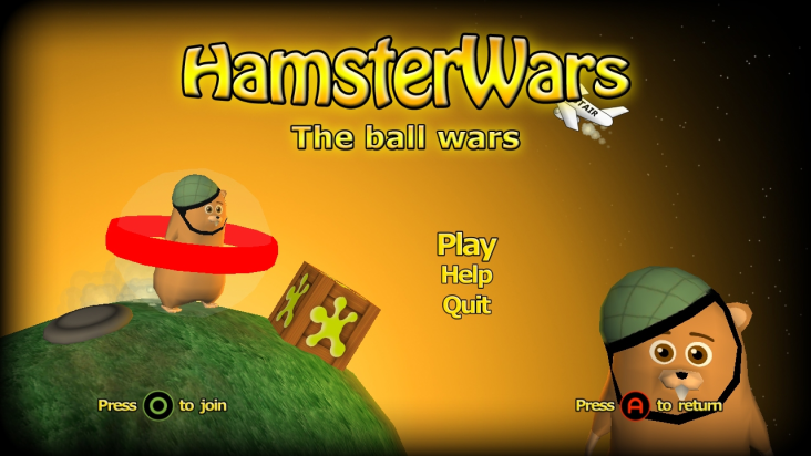 HamsterWars : The ball wars screenshot