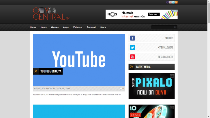 OuyaCentral App screenshot