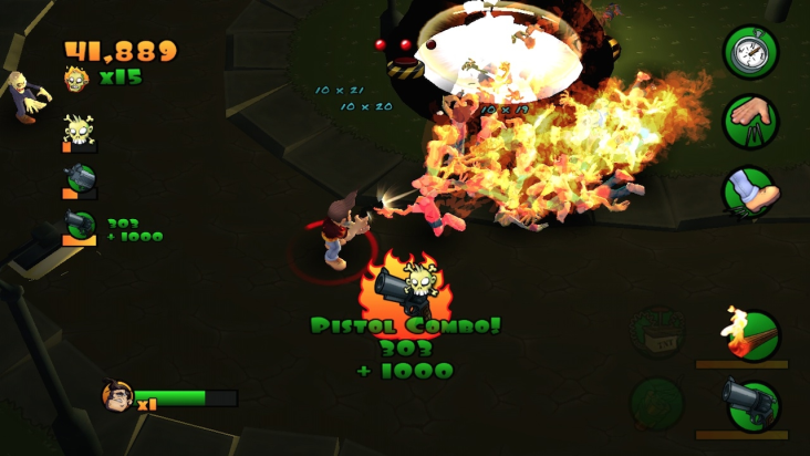Burn Zombie Burn! screenshot