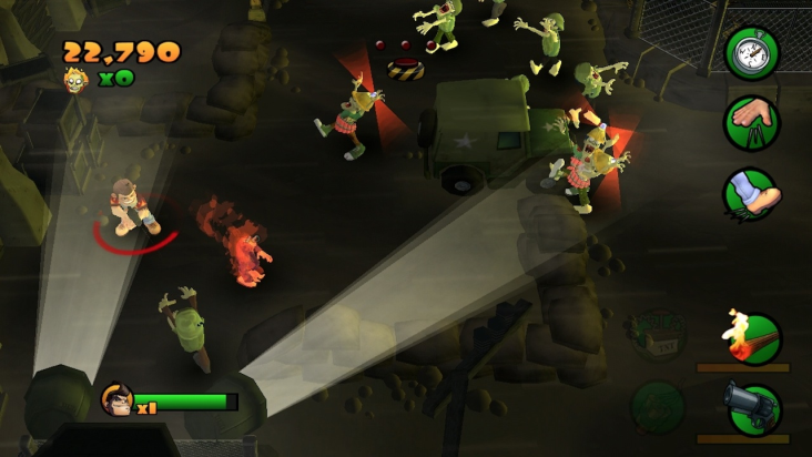 Burn Zombie Burn! screenshot