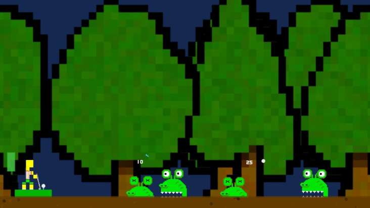 Platdude in Swamp Golf-x screenshot