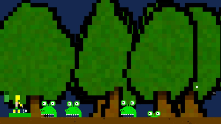 Platdude in Swamp Golf-x screenshot