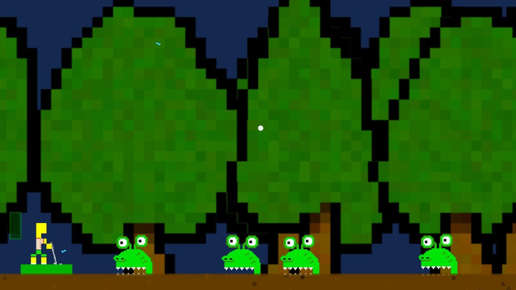 Platdude in Swamp Golf-x screenshot