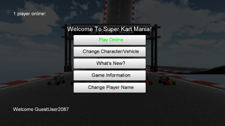 Super Kart Mania screenshot