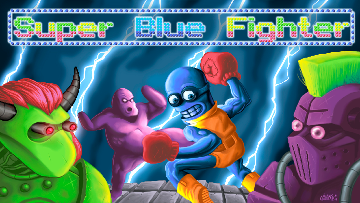 Super Blue Fighter icon