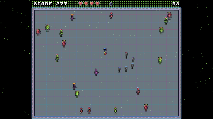 Super Blue Fighter screenshot