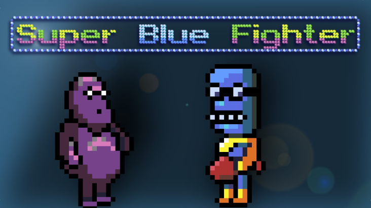 Super Blue Fighter screenshot