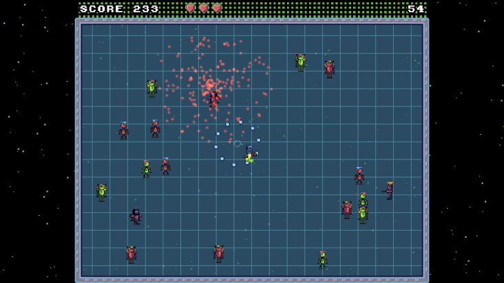 Super Blue Fighter screenshot