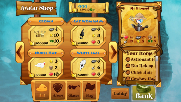 Bionauts Online screenshot