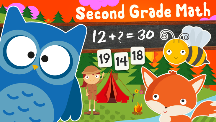 123 Animal Second Grade Math Games for Kids icon