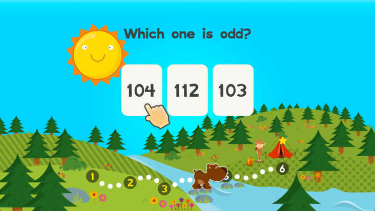 123 Animal Second Grade Math Games for Kids screenshot