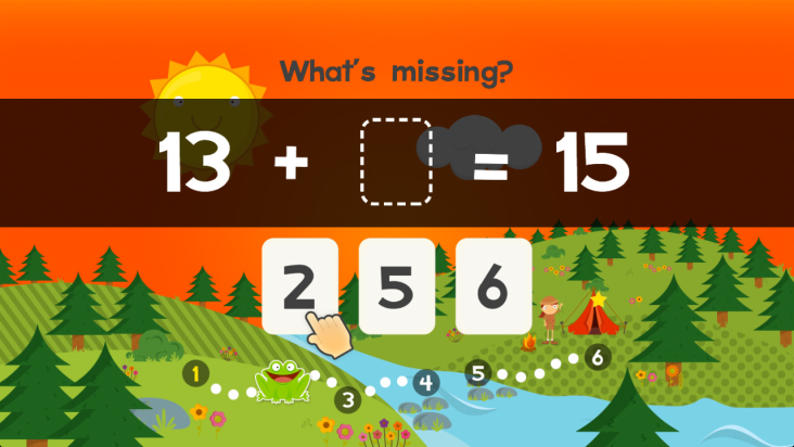 123 Animal Second Grade Math Games for Kids screenshot