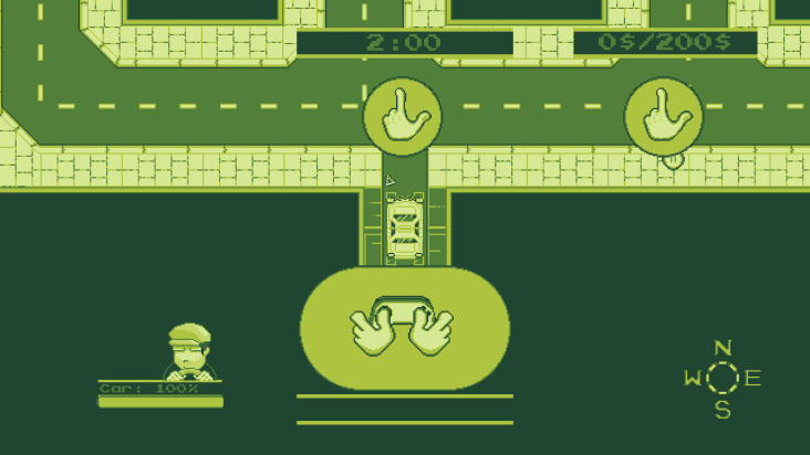 4-Color Taxi screenshot