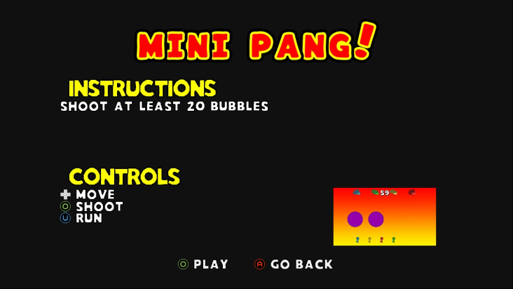 XD: Mini Pang! (beta) screenshot